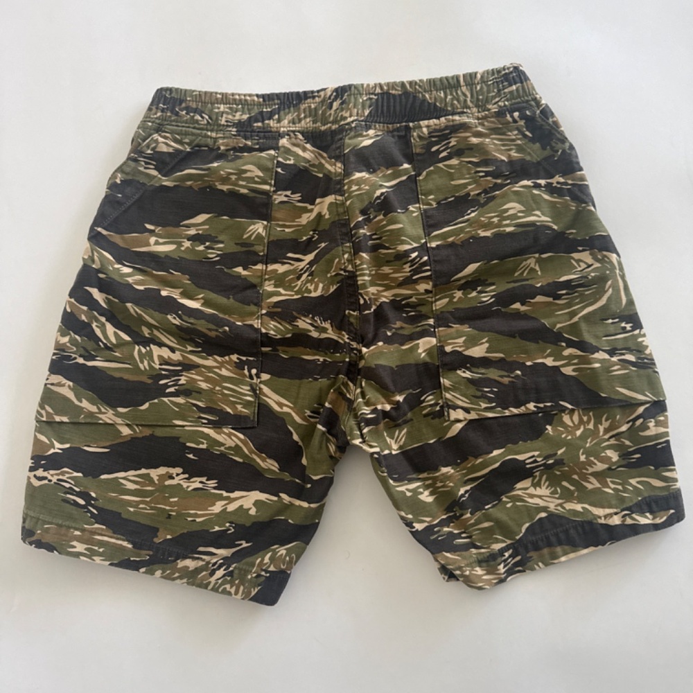 Rogue Territory Tiger Stripe Camo Cargo Shorts – Made in USA – 33W